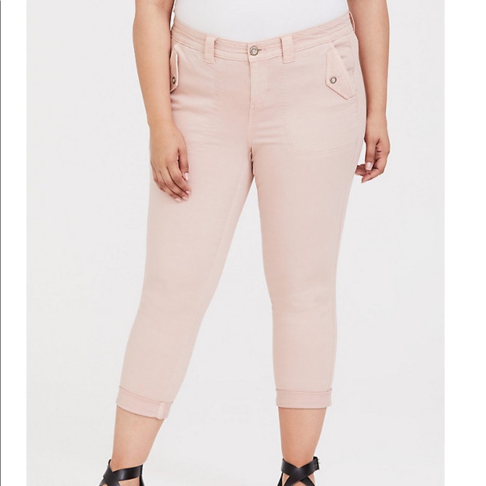NWT torrid military capri